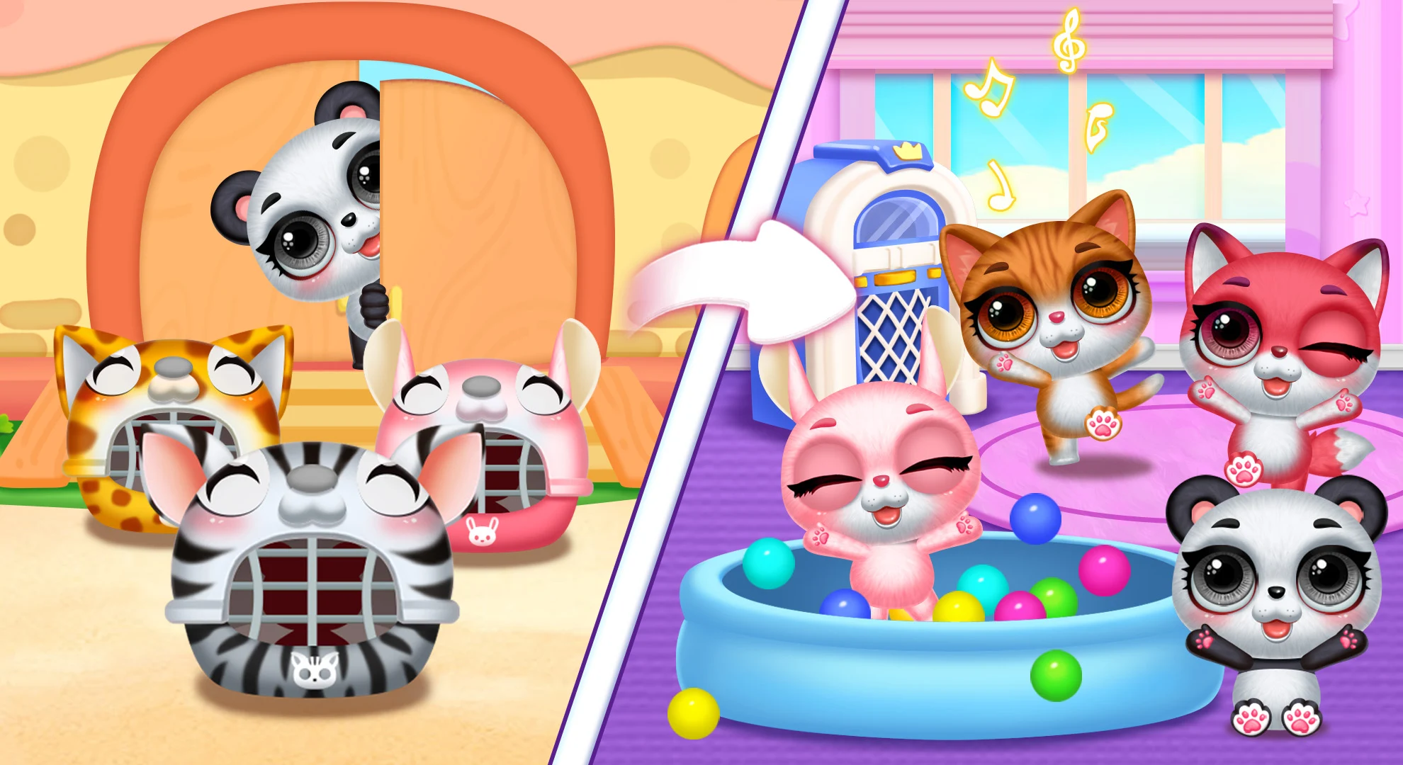 Cute Pets Dream Paradise  Screenshot 2