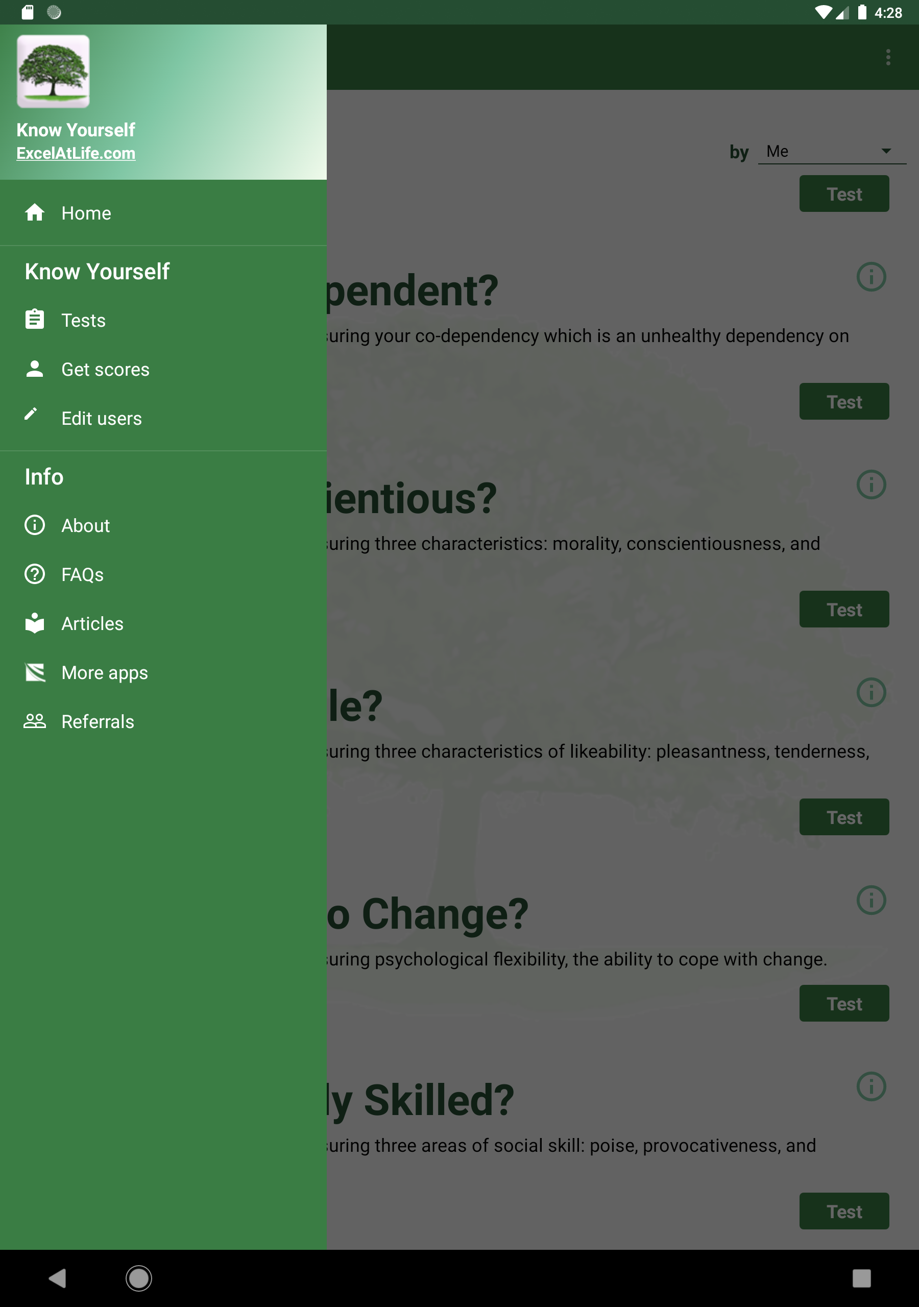Know Yourself Personality Test  Screenshot 12