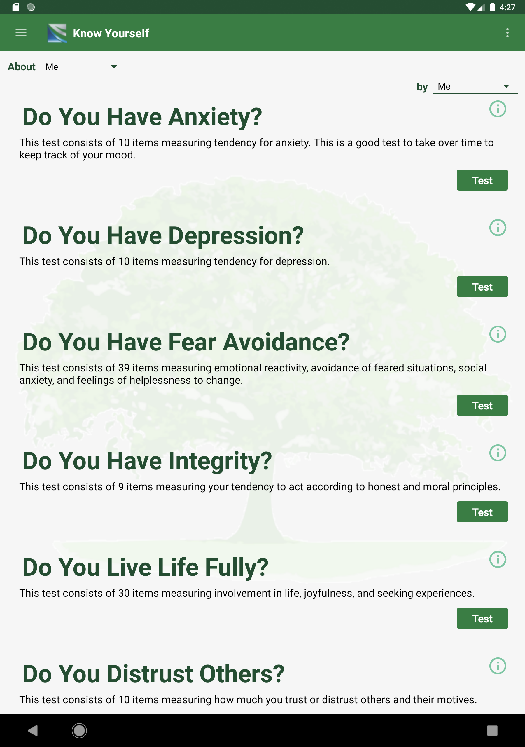 Know Yourself Personality Test  Screenshot 11