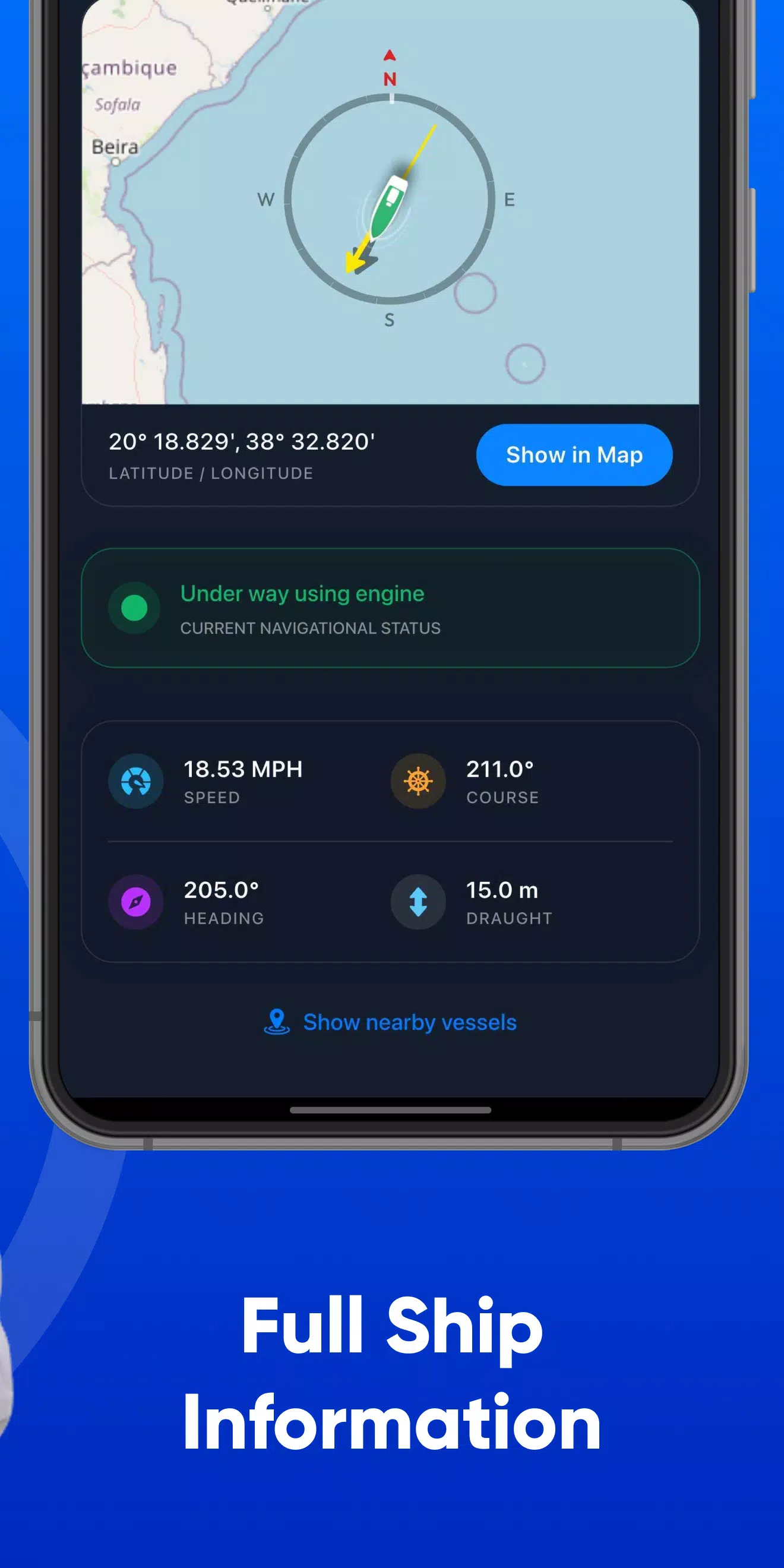 MarineRadar: Vessel Tracker  Screenshot 3