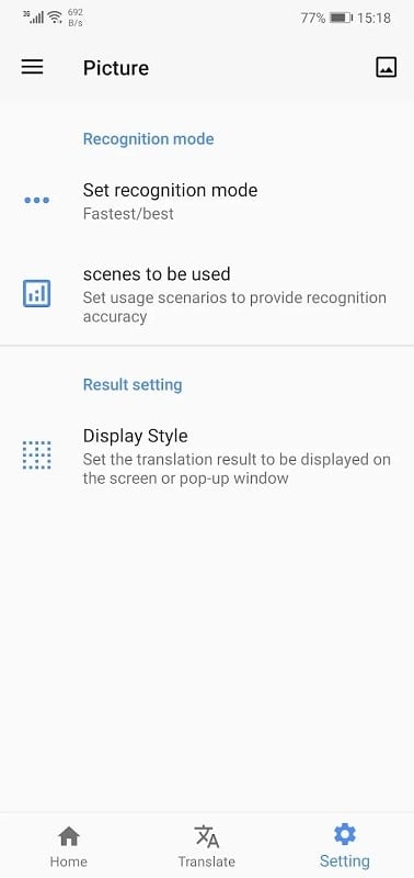 Screen and Photo Translator  Screenshot 2