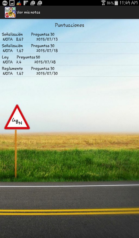 Prueba Teórica de Manejo  Screenshot 1