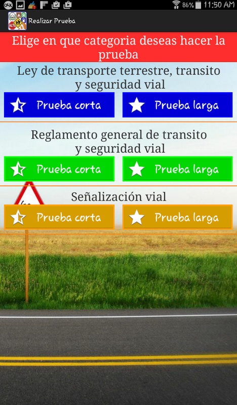 Prueba Teórica de Manejo  Screenshot 2