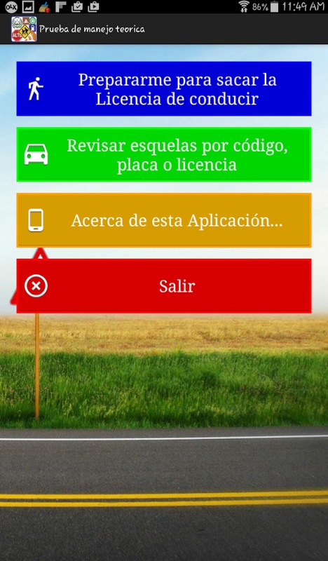 Prueba Teórica de Manejo  Screenshot 7