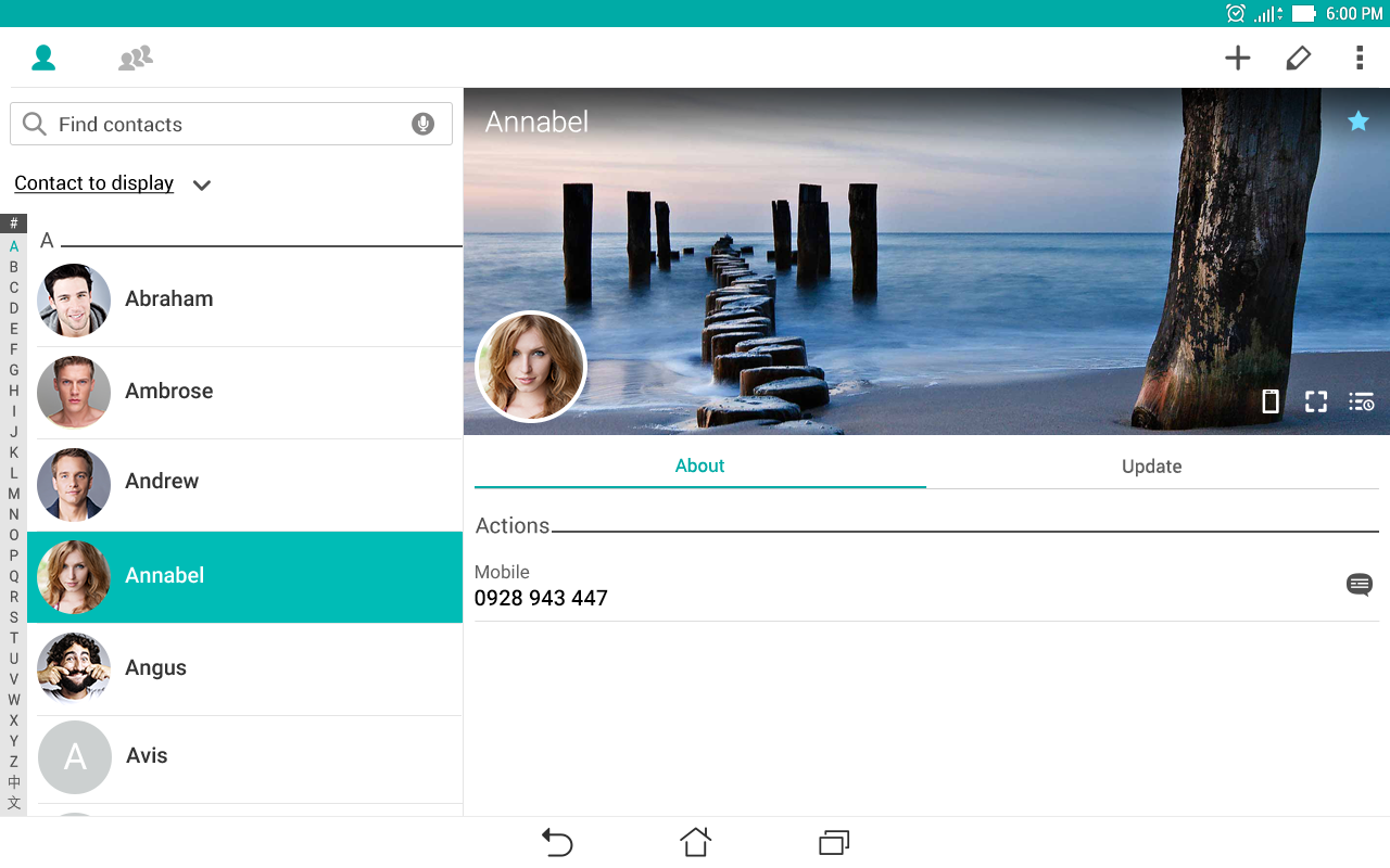 ZenUI Dialer & Contacts  Screenshot 8