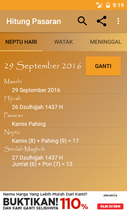 Hitung Pasaran  Screenshot 1