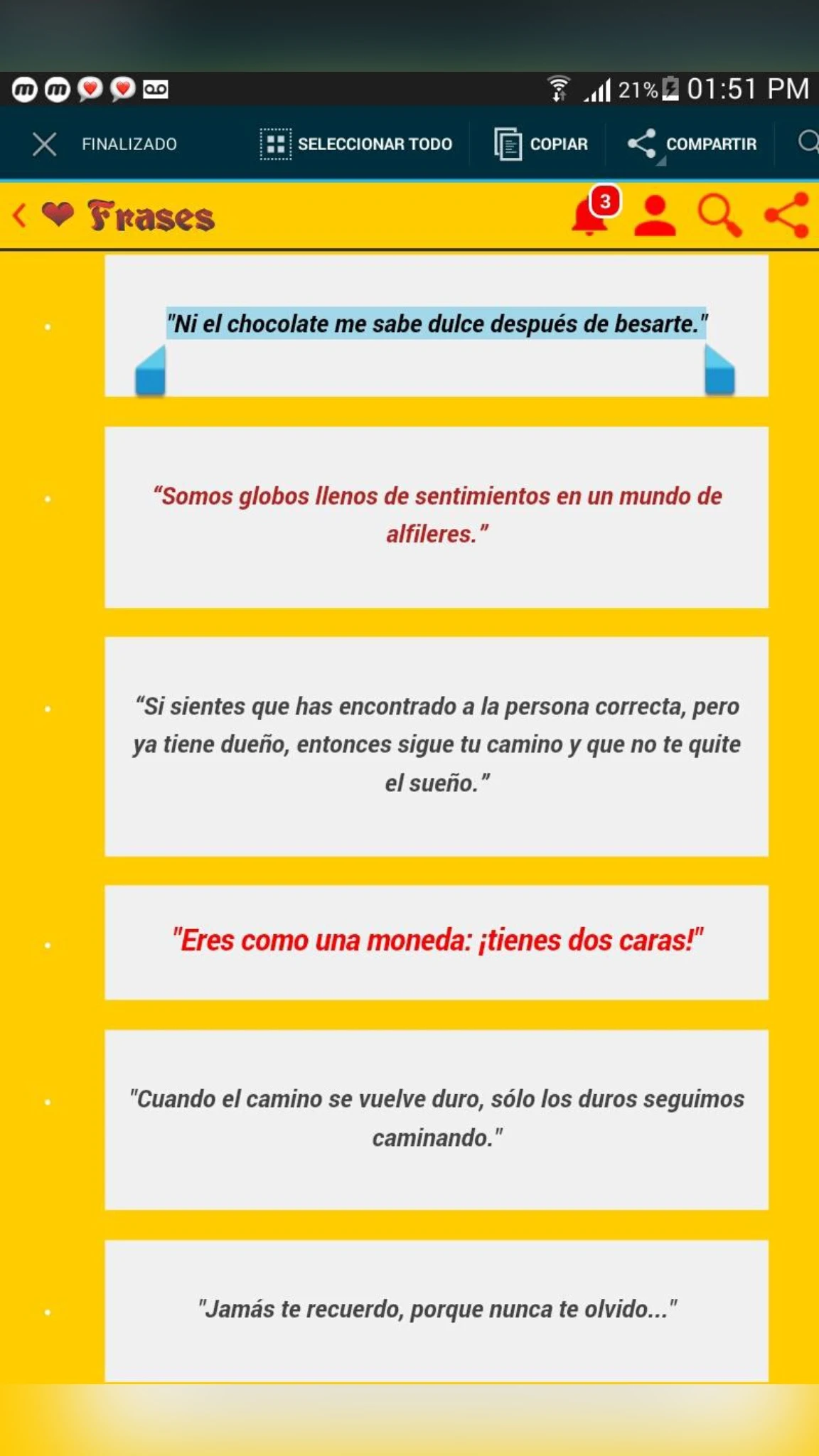 Phrases and Statuses  Screenshot 10