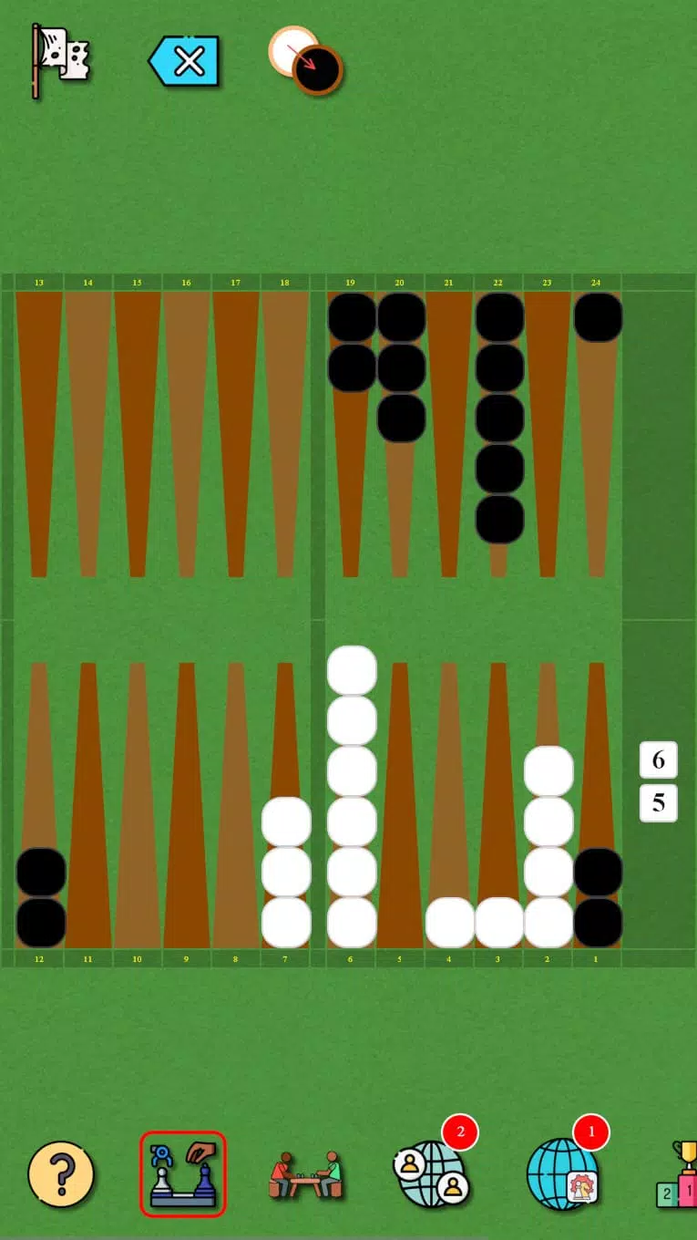 Short backgammon  Screenshot 4