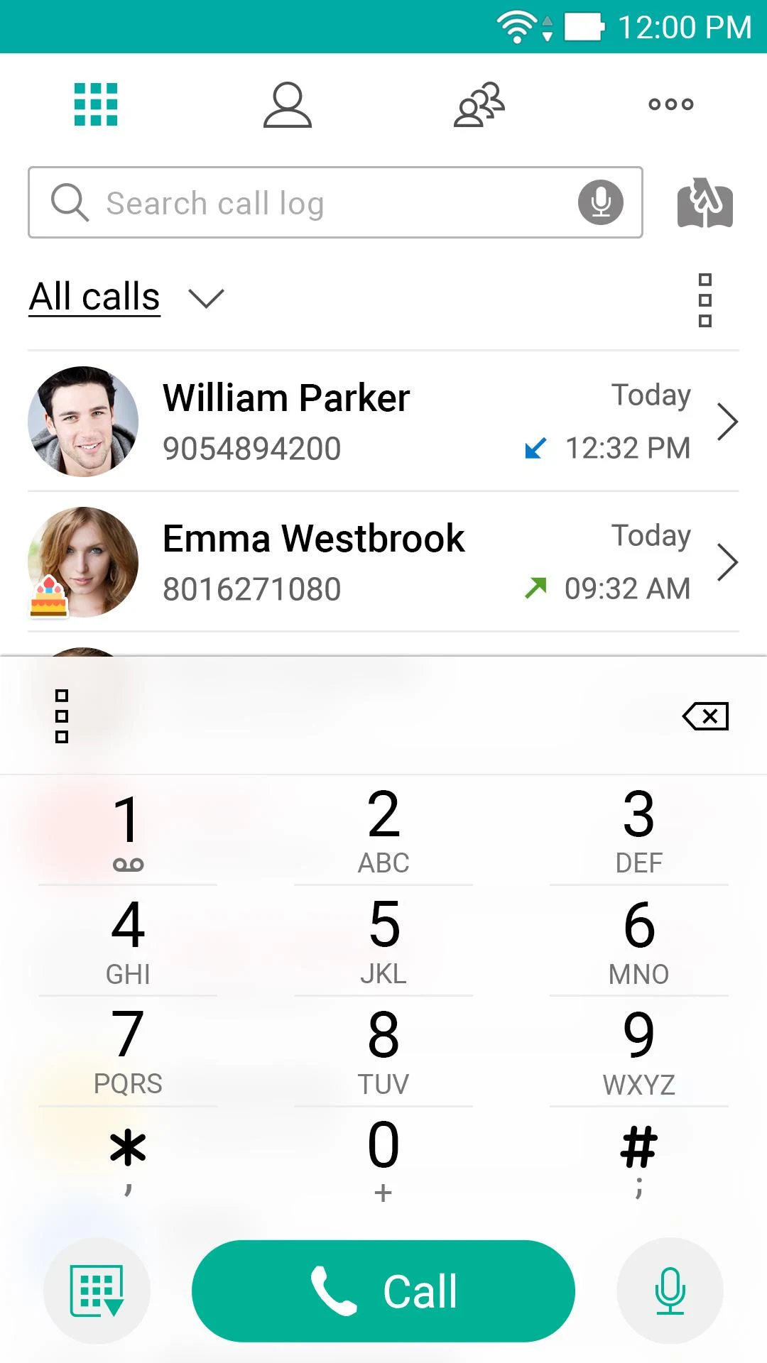ZenUI Dialer & Contacts  Screenshot 3