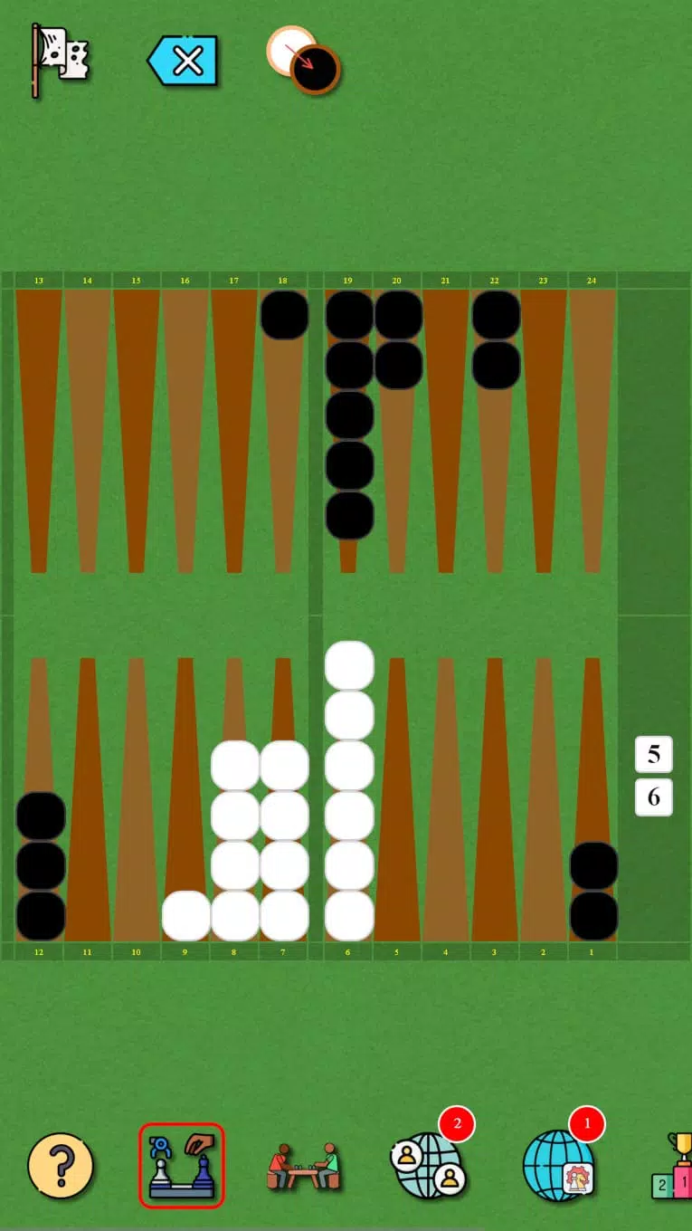 Short backgammon  Screenshot 3