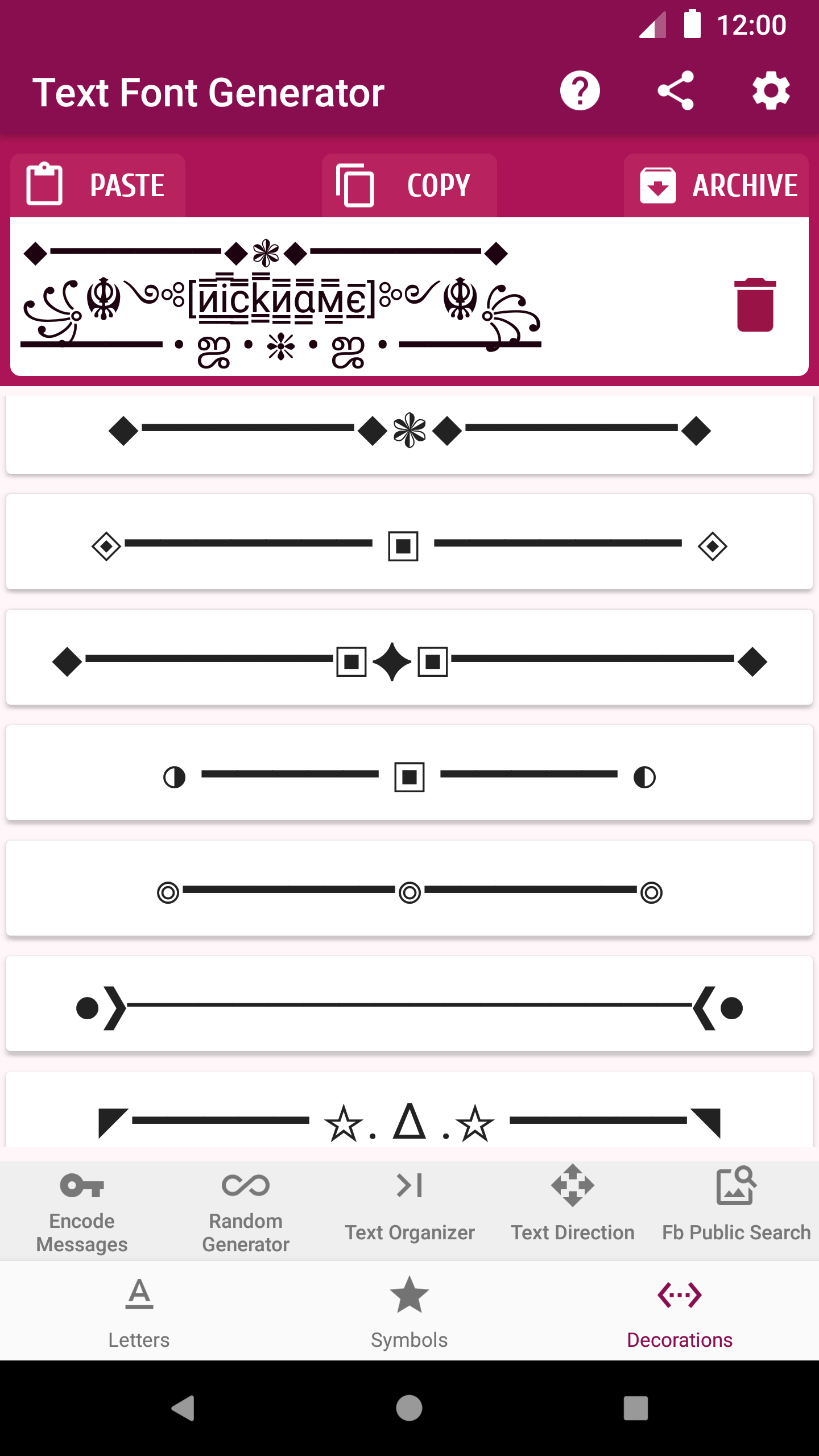 Text Font Generator  Screenshot 6