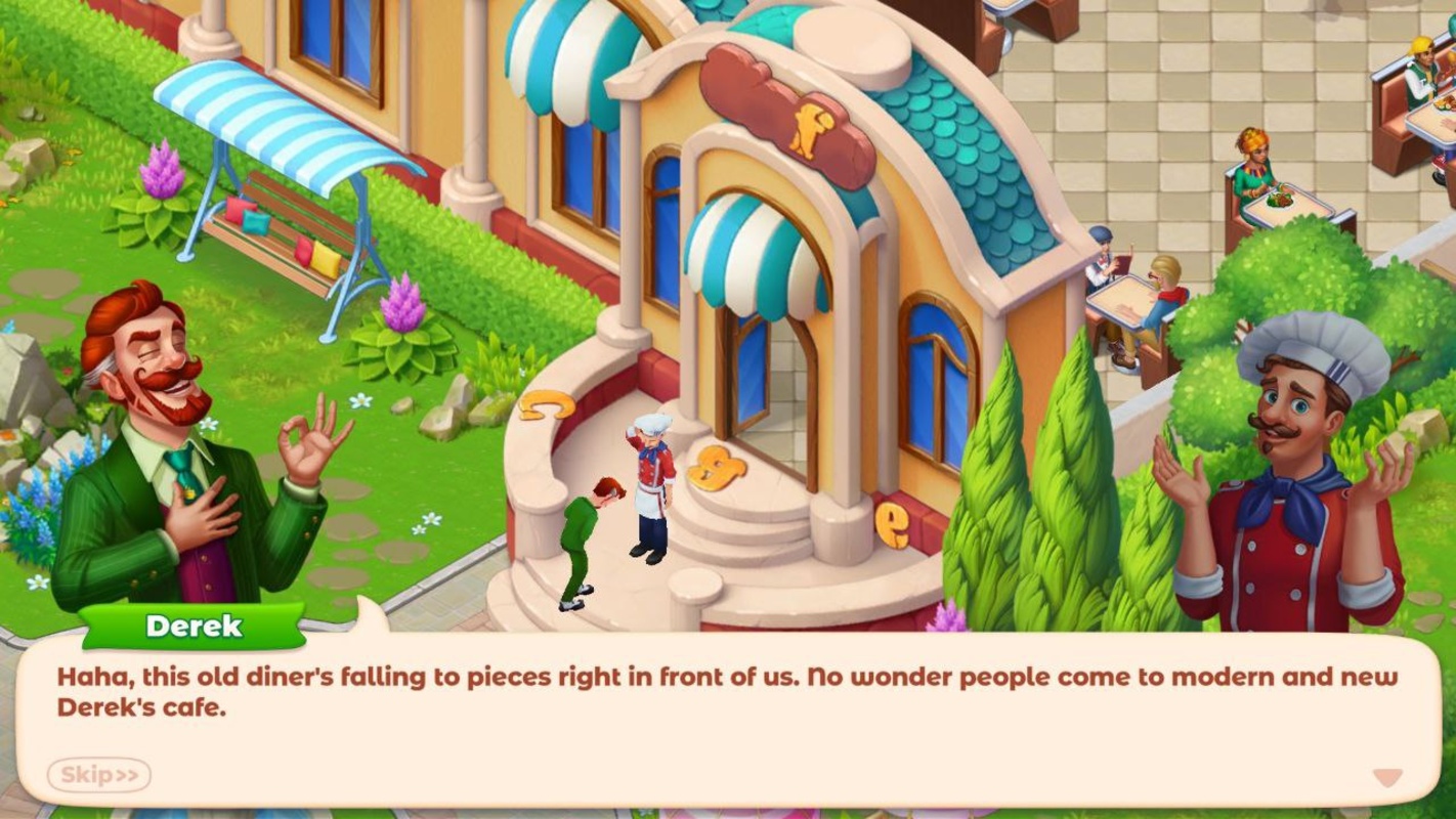 Grand Cafe Story  Screenshot 2