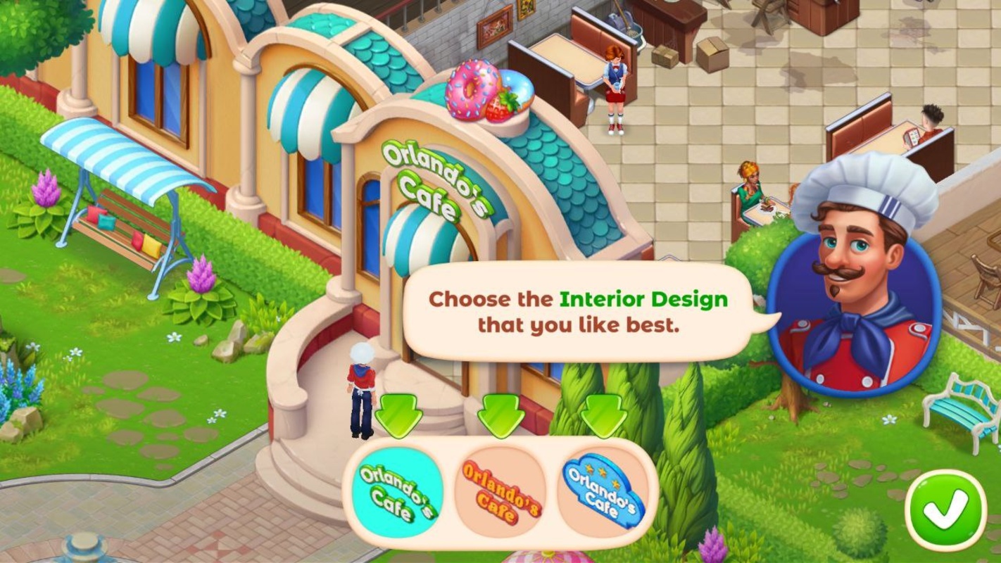 Grand Cafe Story  Screenshot 3