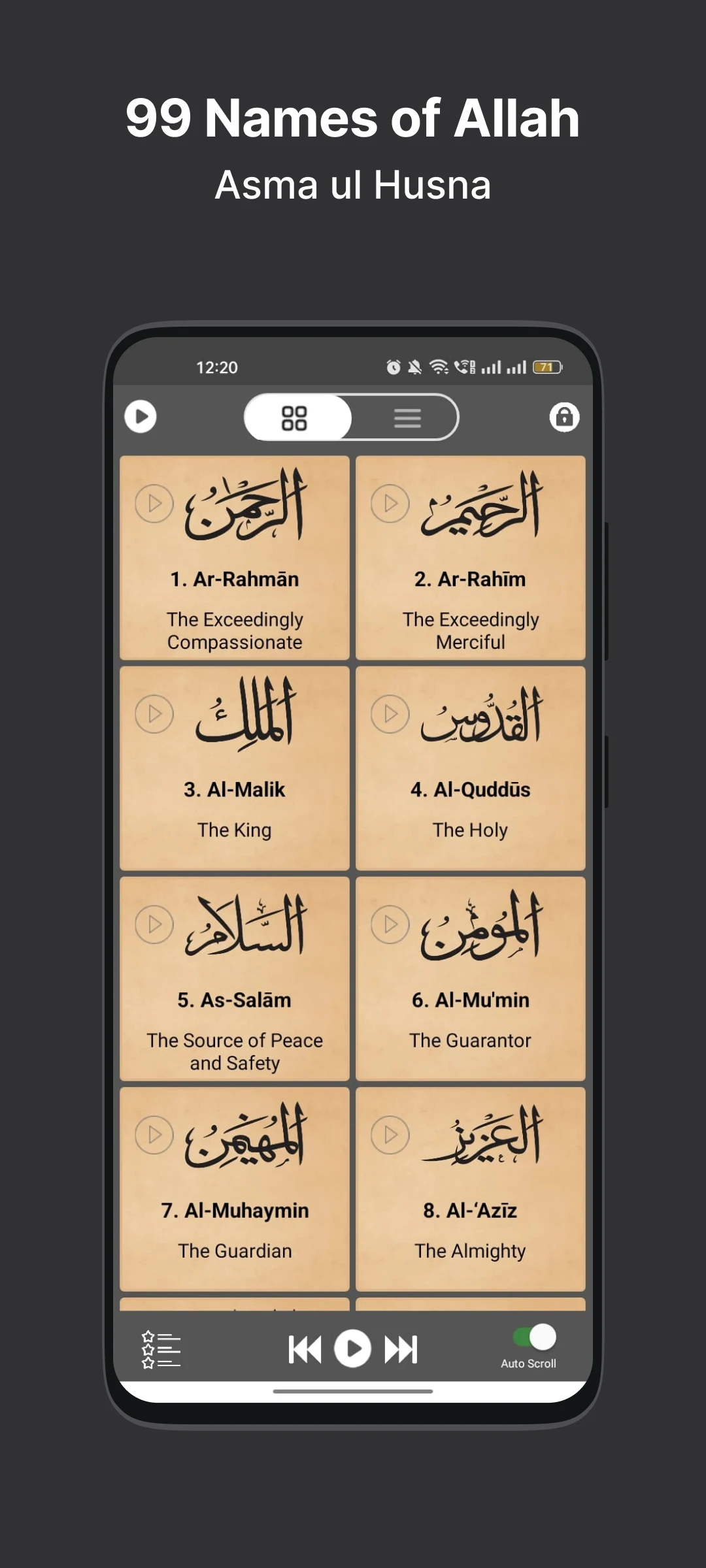 99 Names of Allah in Islam  Screenshot 2