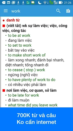 Vietnamese Dictionary Dict Box  Screenshot 2