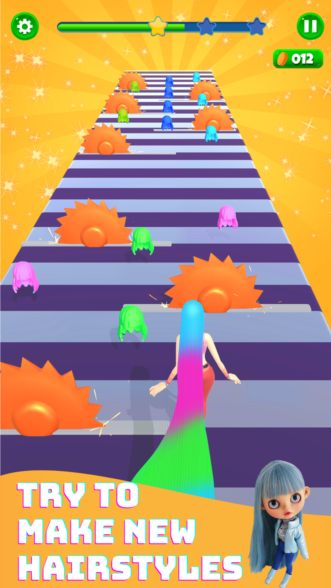 Haircut Race 3D  Screenshot 4