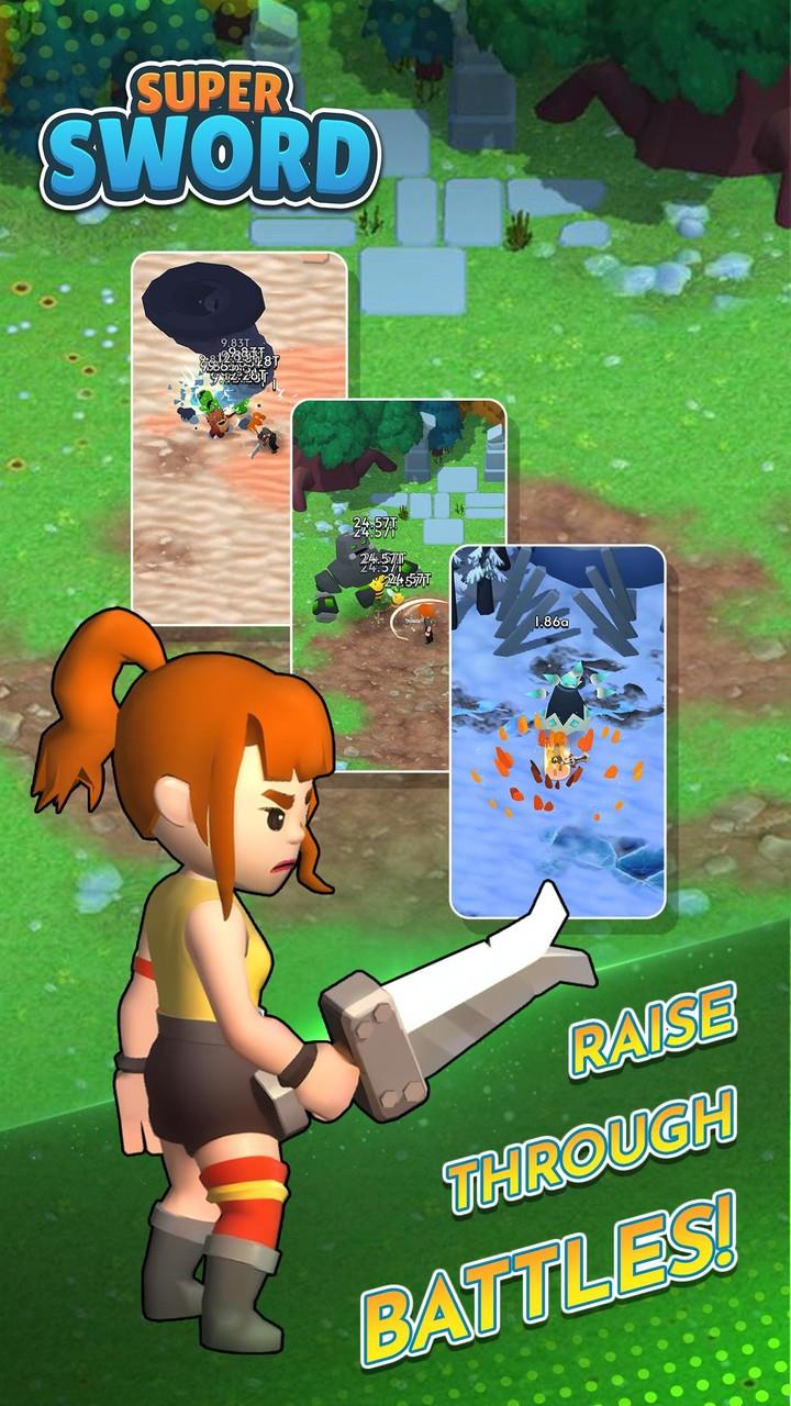 Super Sword - Idle RPG  Screenshot 1