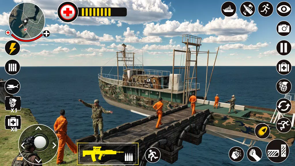 Army Prison Transport Ship Gam  Screenshot 4