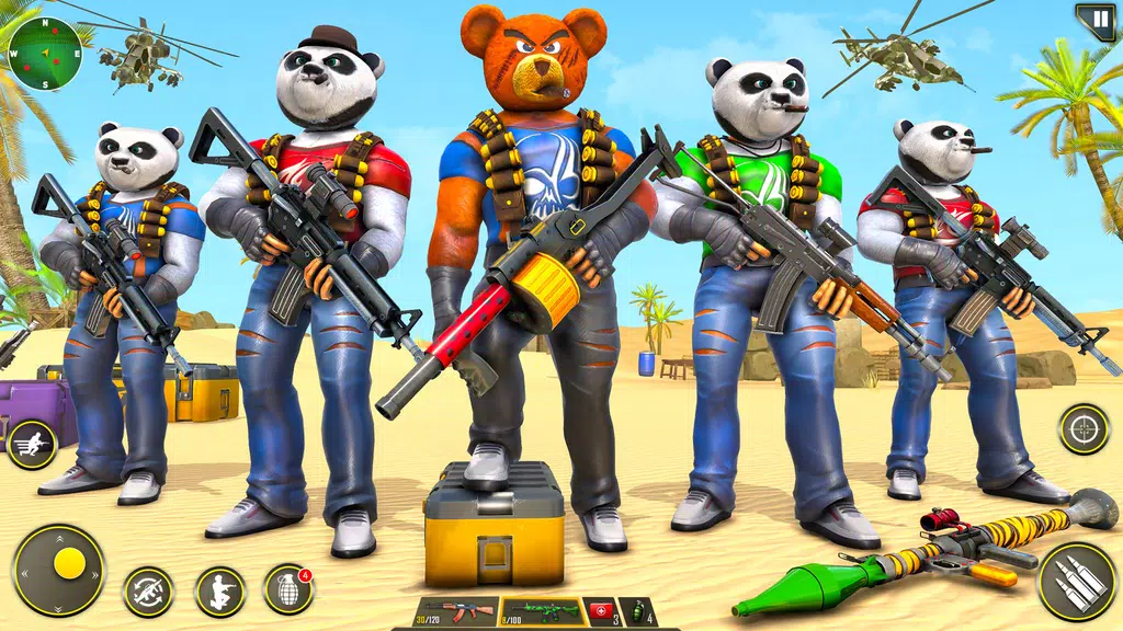 Teddy Bear Gun Shooting Game  Screenshot 1