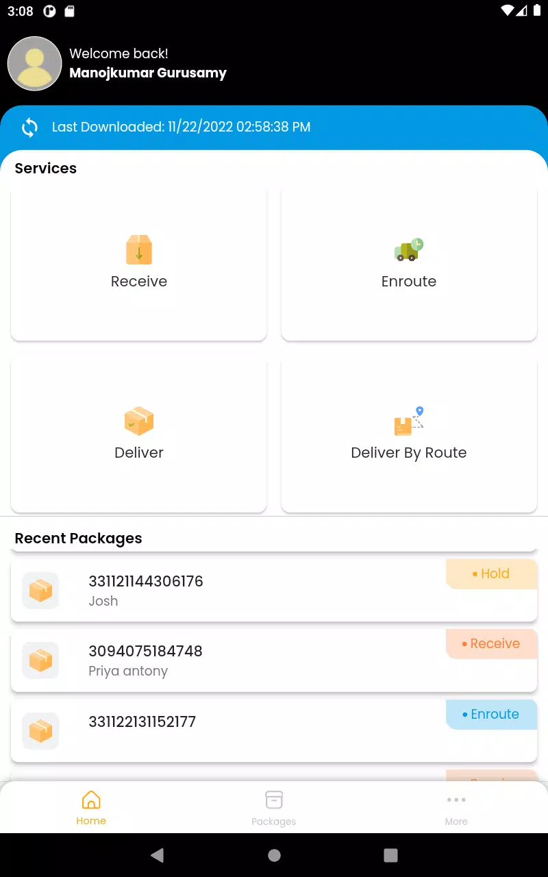 PackageTracker  Screenshot 8
