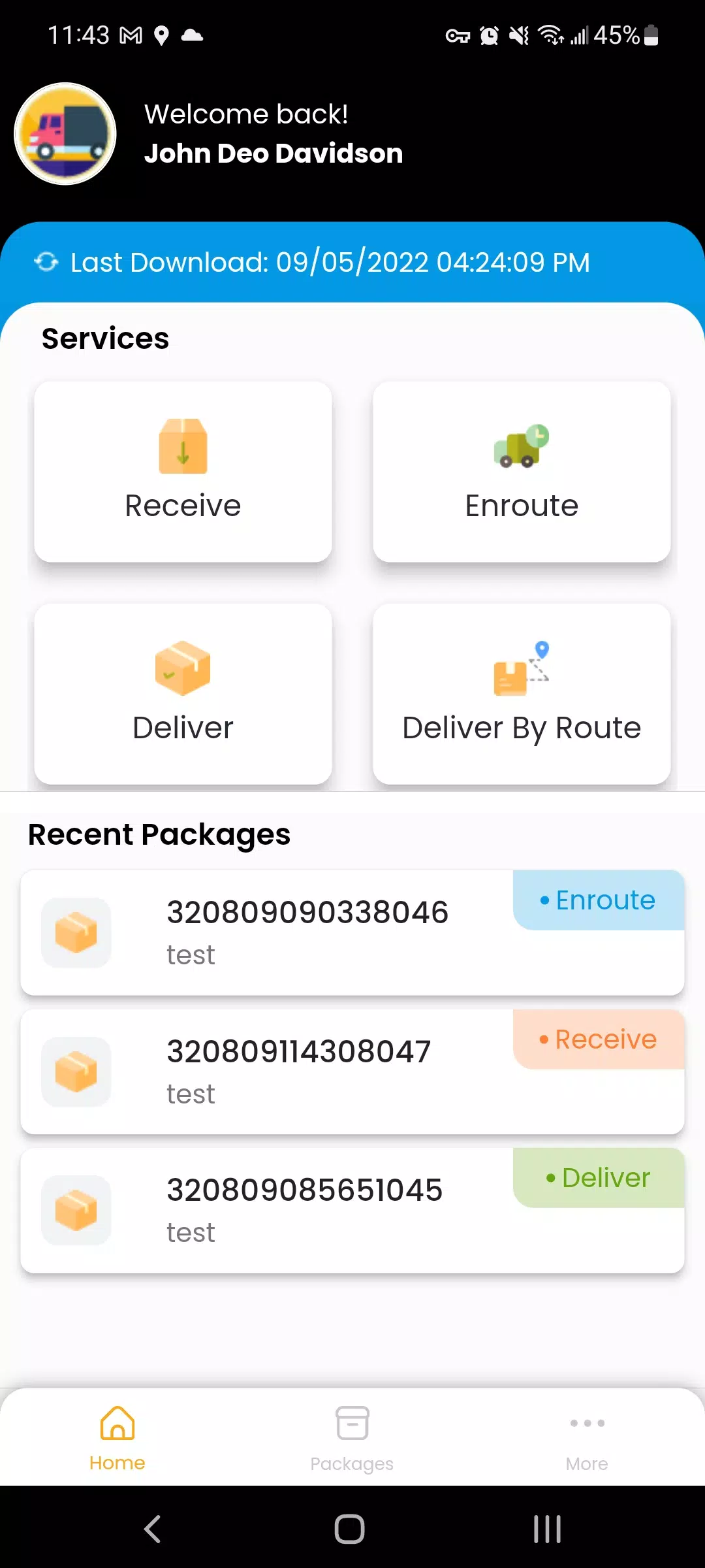 PackageTracker  Screenshot 6
