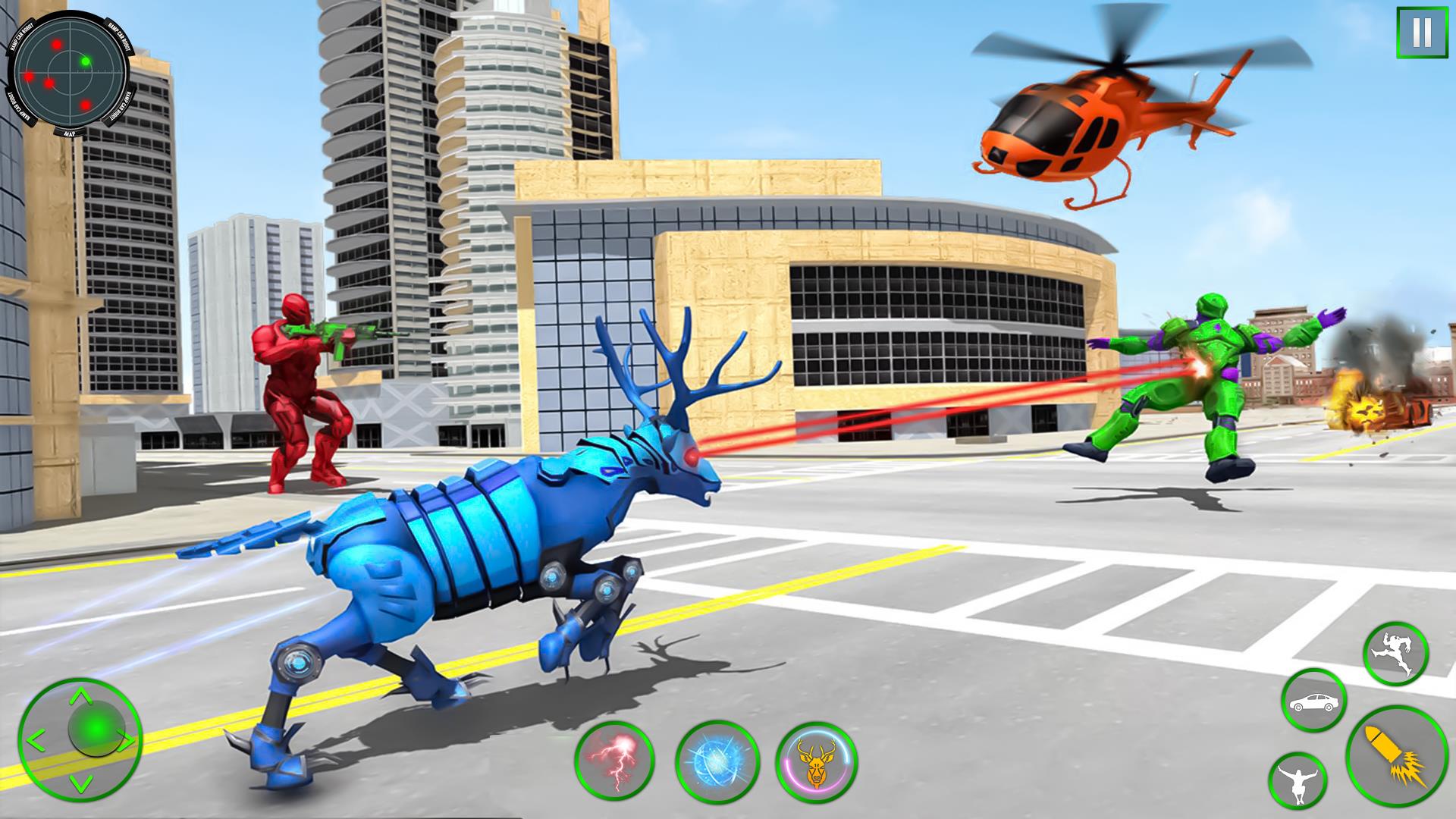 Deer Robot Car Game-Robot Game  Screenshot 16