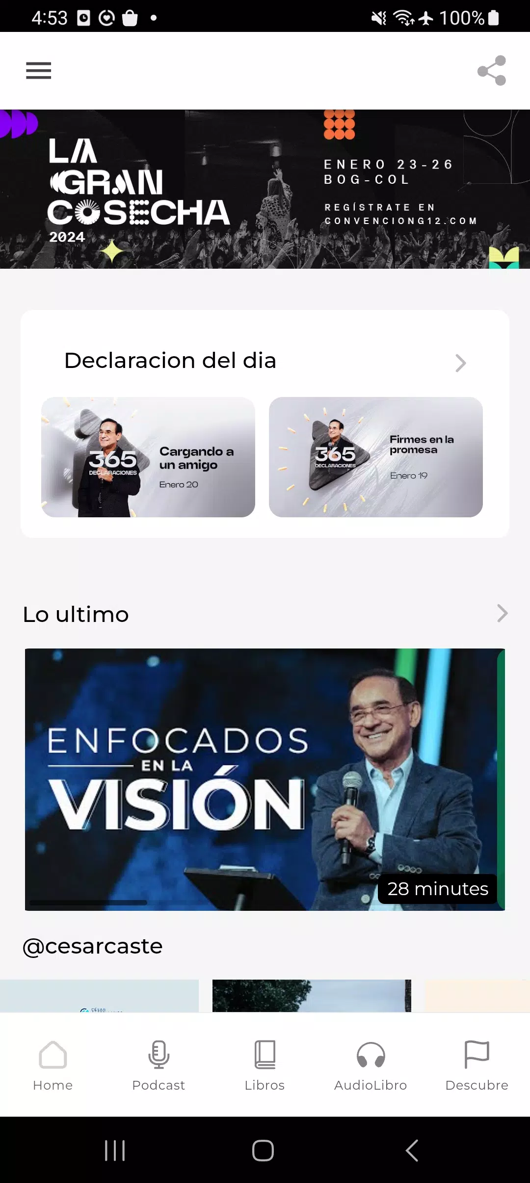 César Castellanos  Screenshot 1