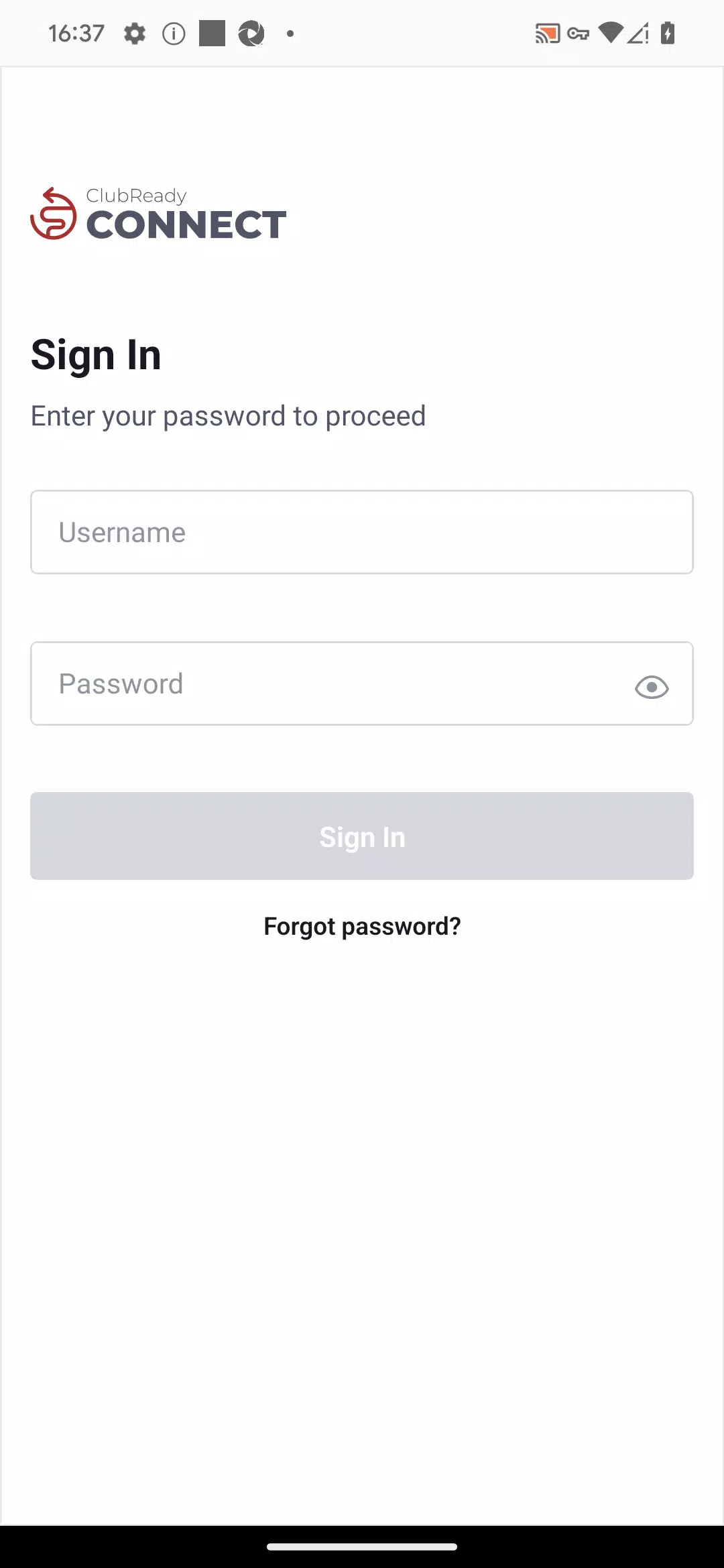 ClubReady Connect  Screenshot 1