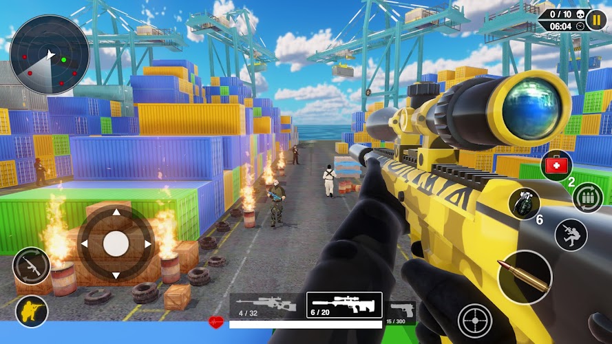 Fps Gun Strike : 3D Gun Games  Screenshot 1