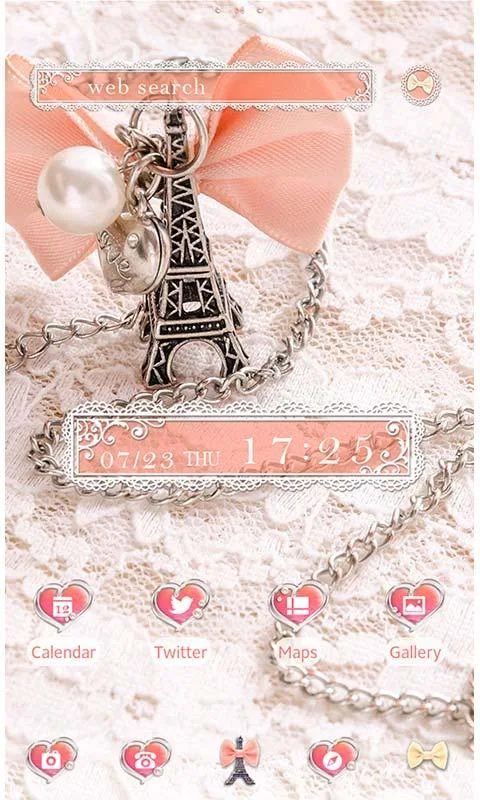 +HOME-Eiffel Tower Theme  Screenshot 1
