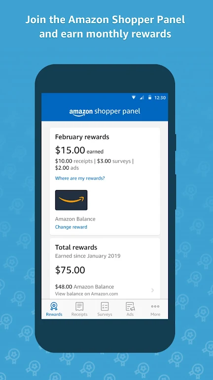 Amazon Shopper Panel  Screenshot 1