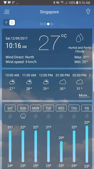 Weather app  Screenshot 1