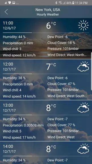 Weather app  Screenshot 2