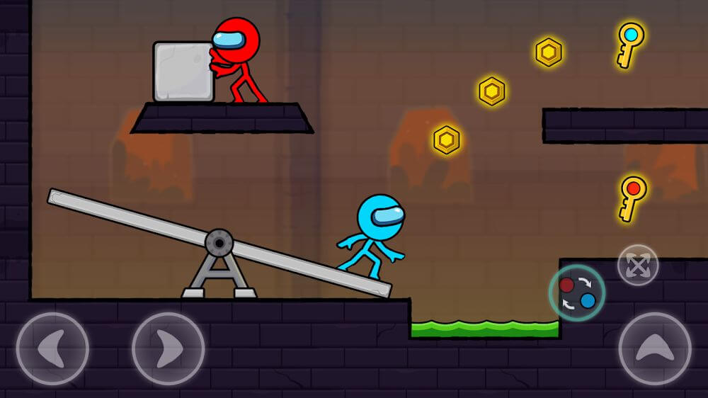 Red and Blue Stick: Animation  Screenshot 2