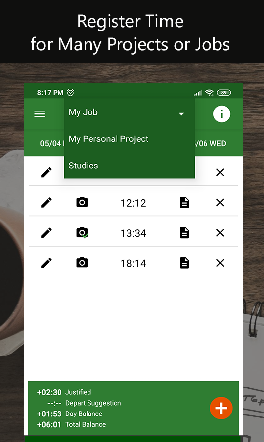 My Work Time  Screenshot 4