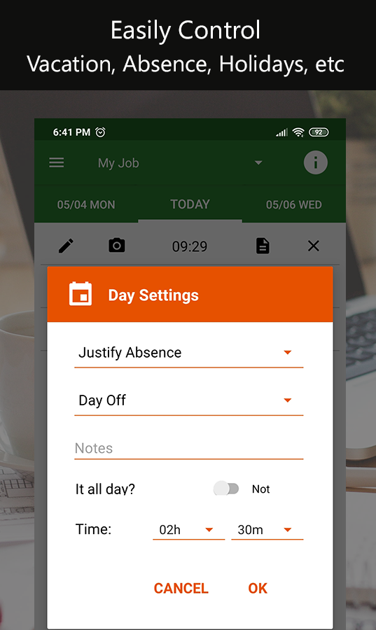My Work Time  Screenshot 7