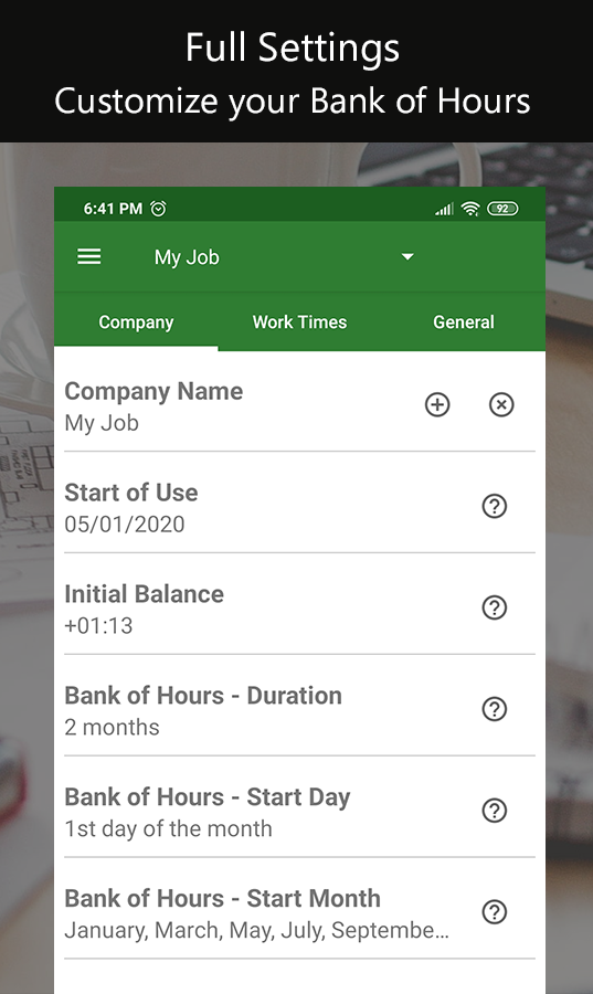 My Work Time  Screenshot 5