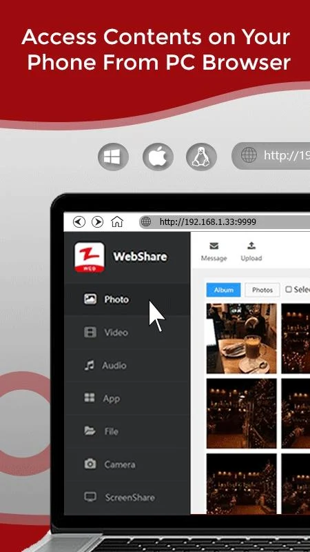 Zapya WebShare  Screenshot 1