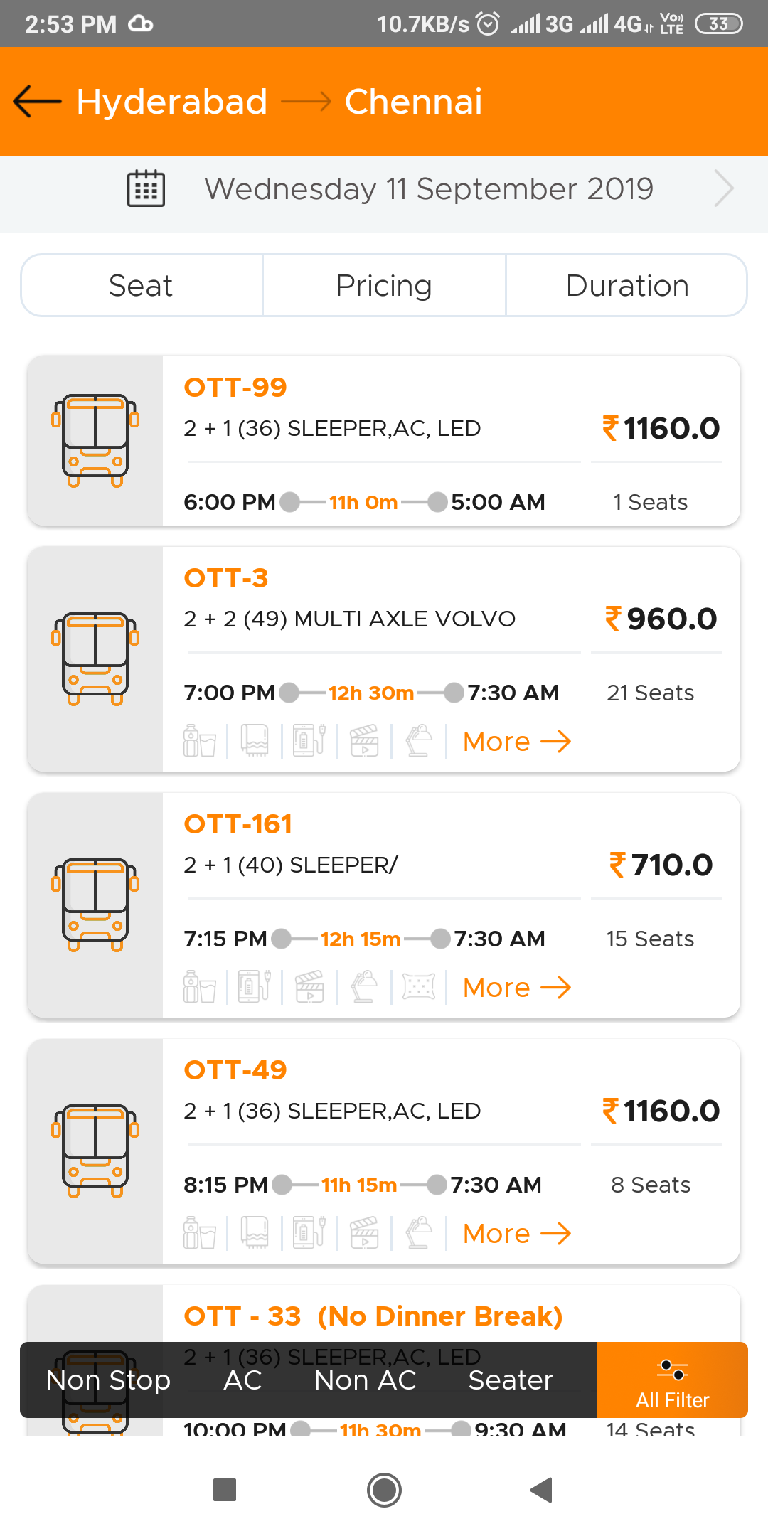 Orange Tours & Travels  Screenshot 3