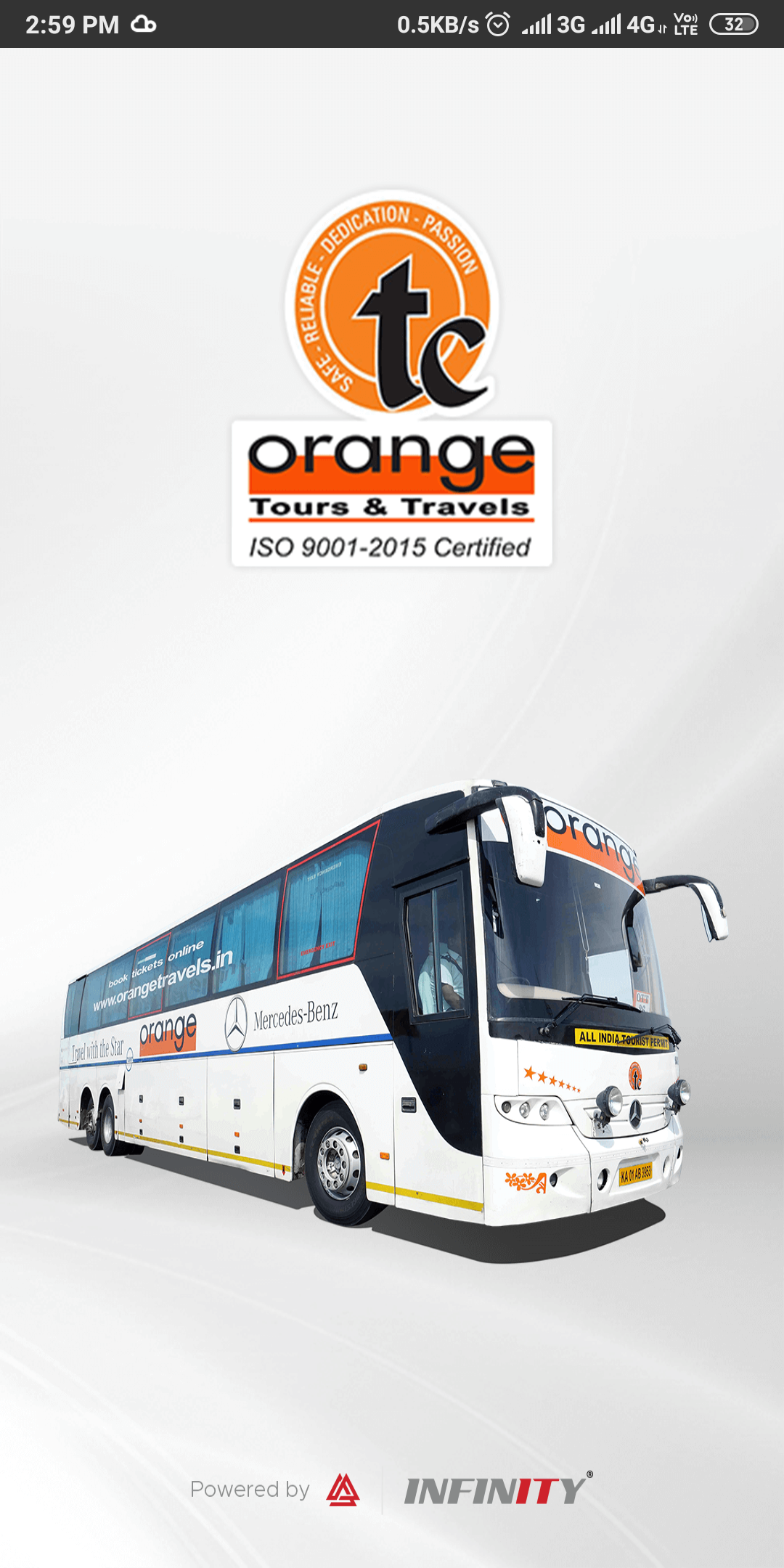 Orange Tours & Travels  Screenshot 1