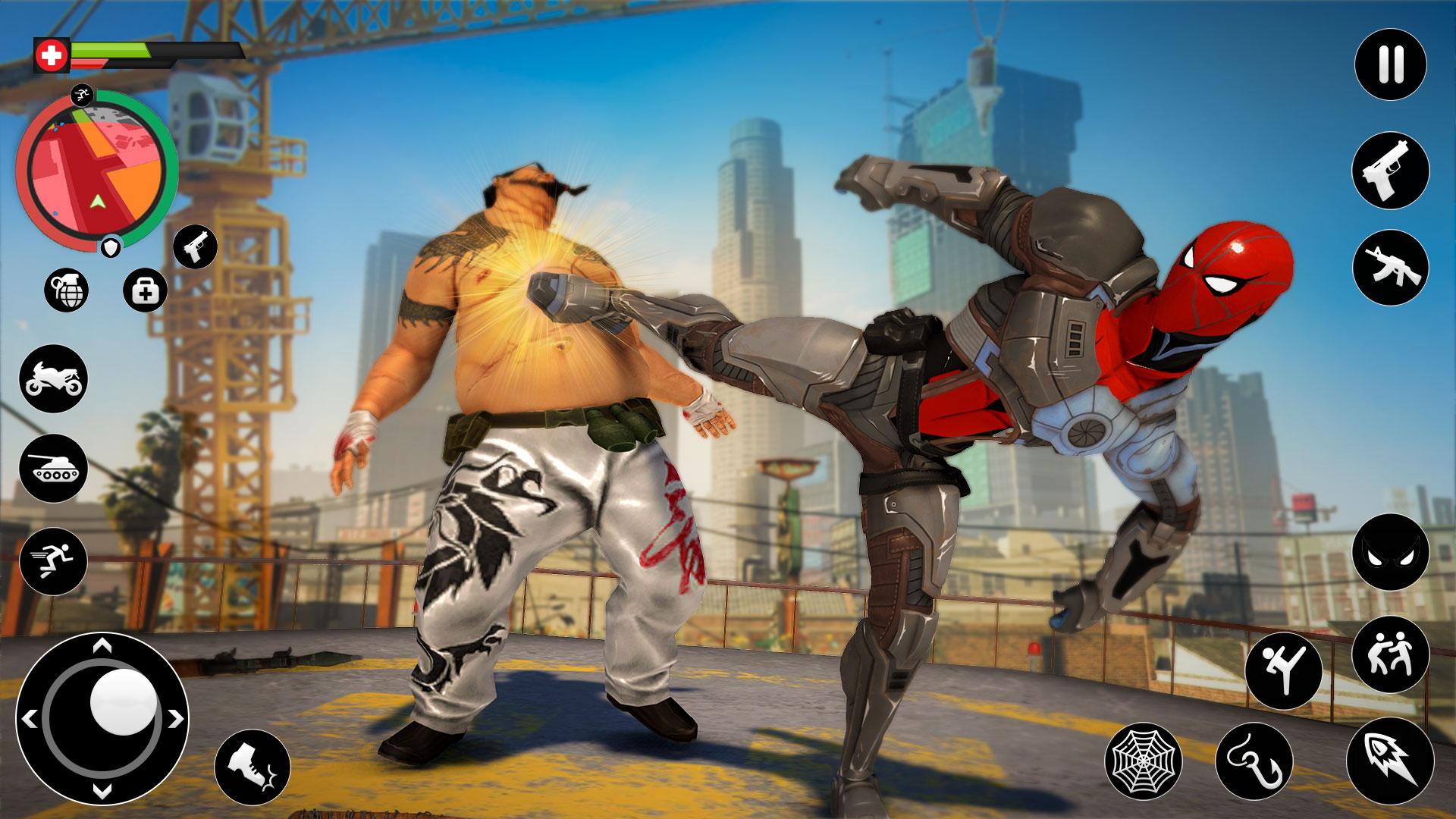 Rope Robot Hero Crime Fighter  Screenshot 6