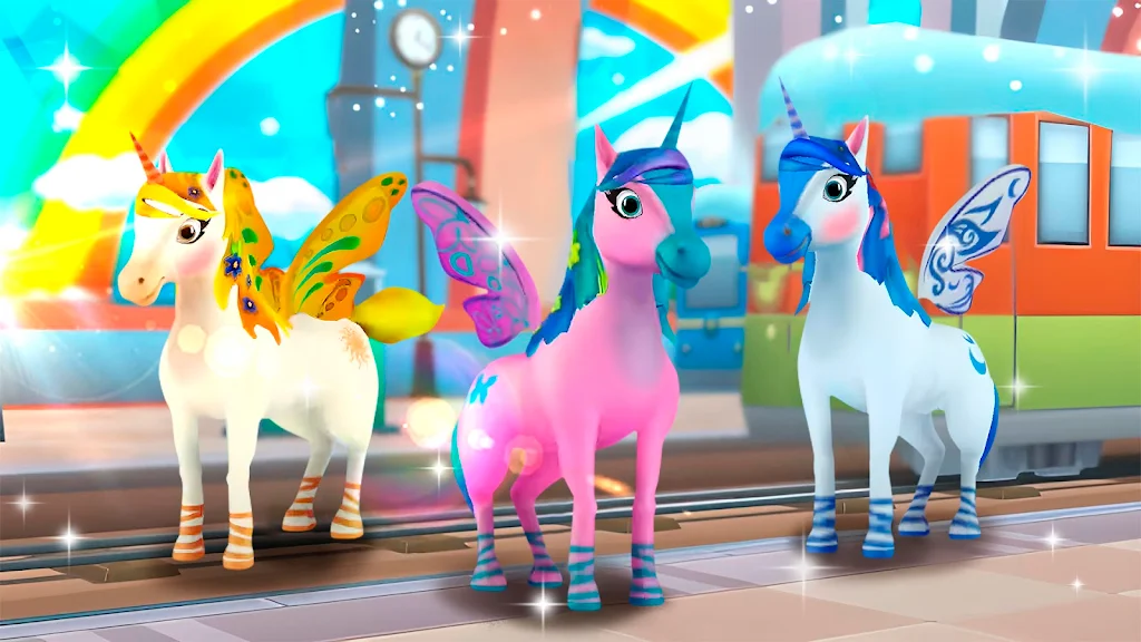Unicorn Run: Horse Dash Games  Screenshot 2