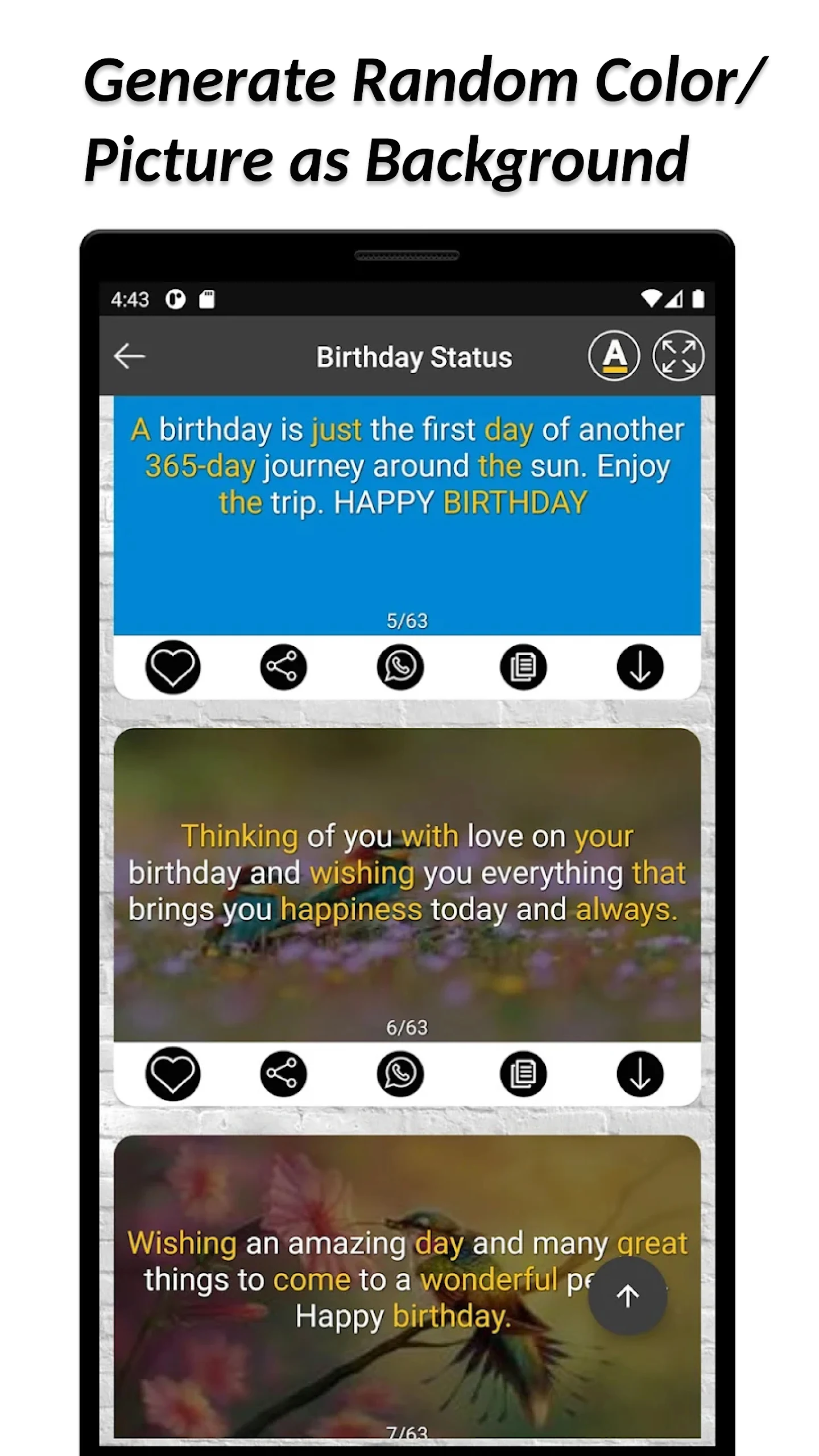 English Quotes Status Maker  Screenshot 6