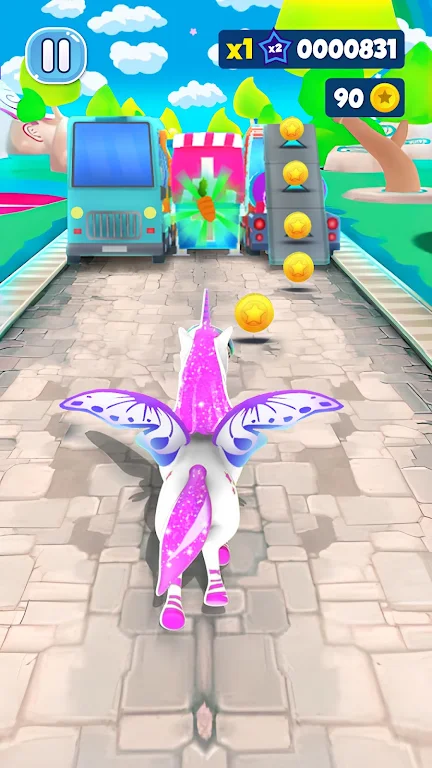 Unicorn Run: Horse Dash Games  Screenshot 1