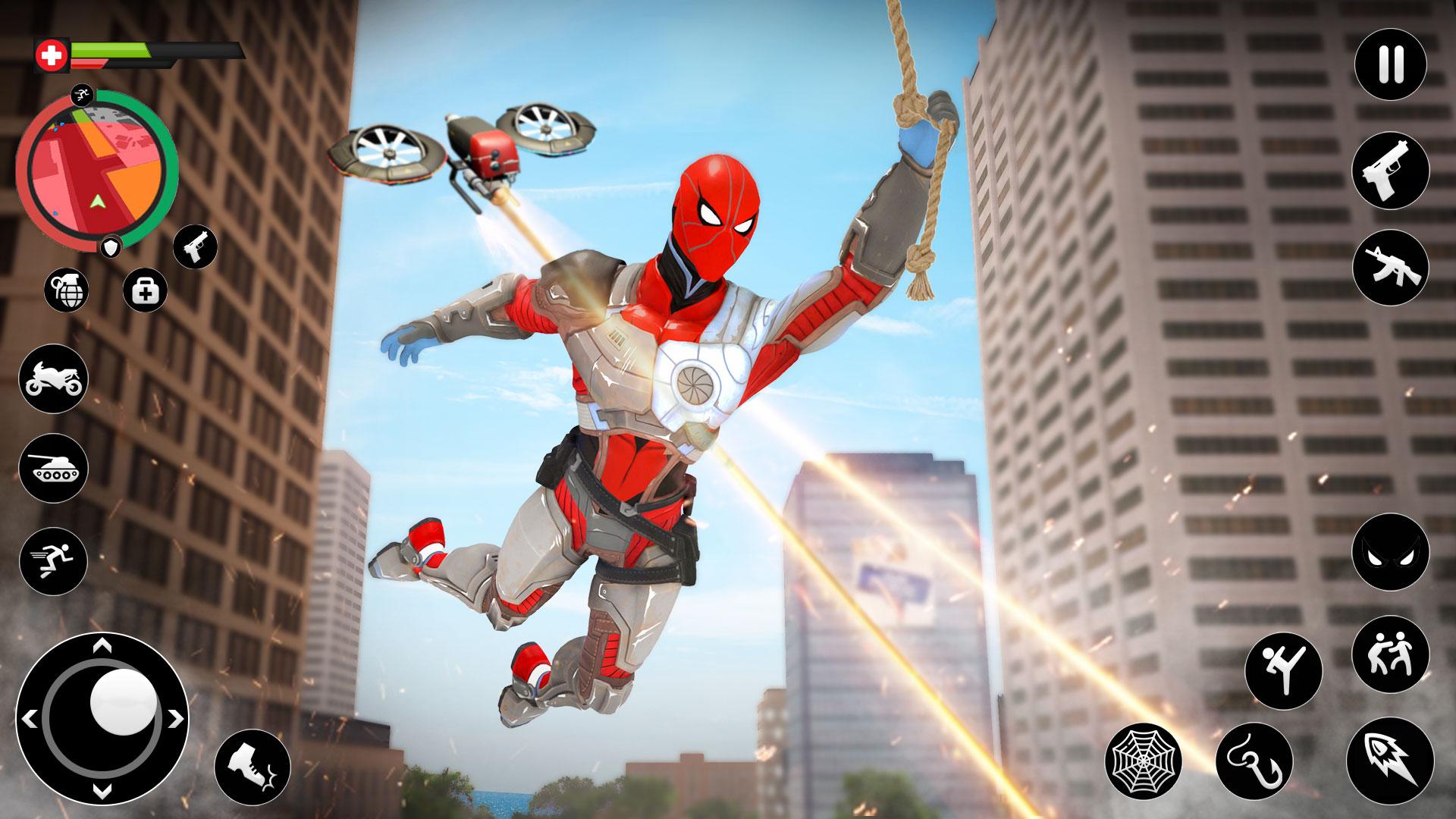 Rope Robot Hero Crime Fighter  Screenshot 4