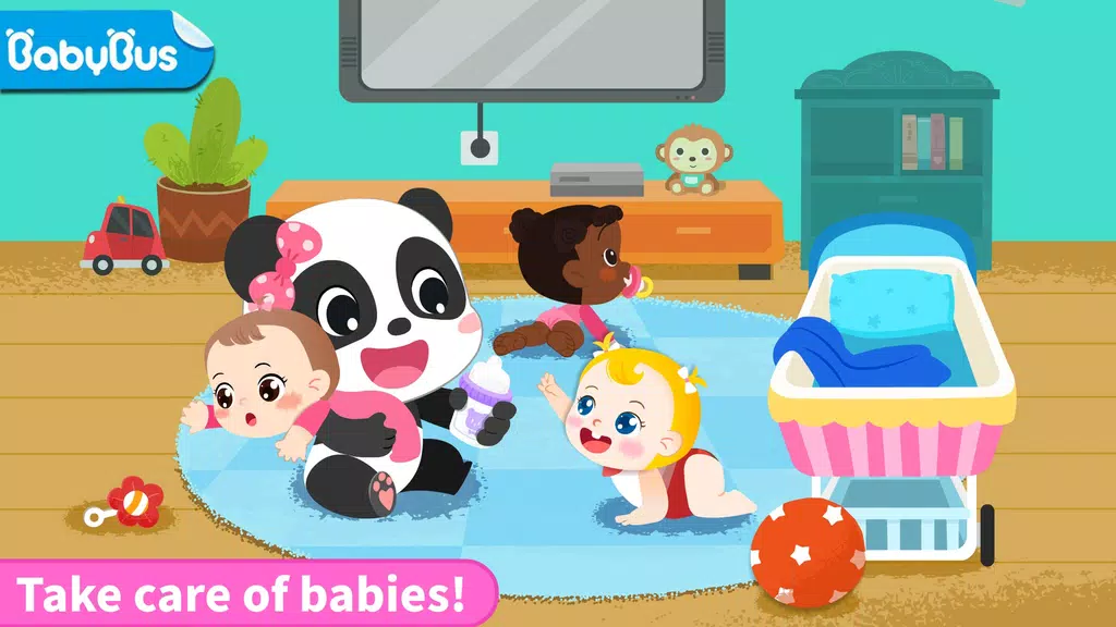 Panda Games: Baby Girls Care  Screenshot 1