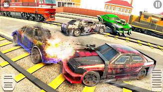 Train Car Crash Derby Game 3D  Screenshot 4