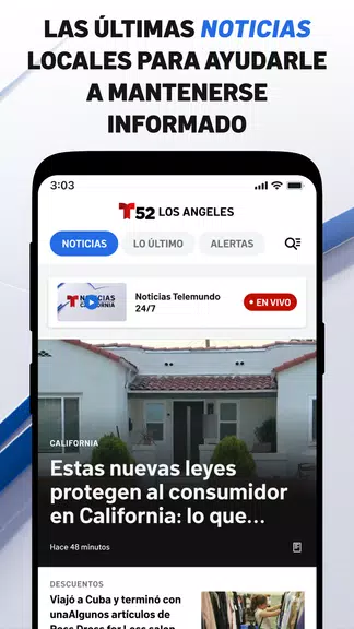 Telemundo 52: Los Ángeles  Screenshot 1