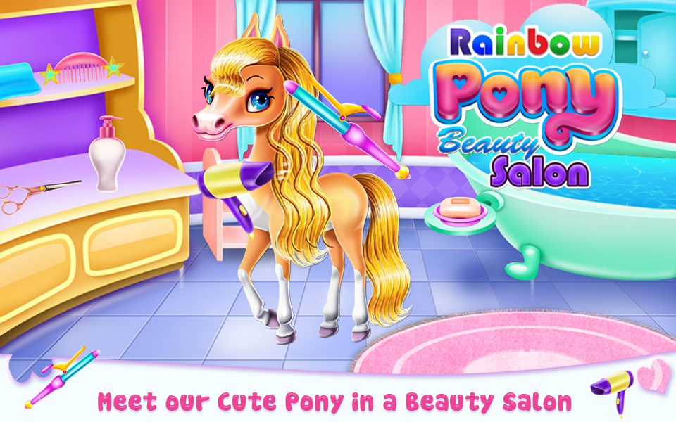 Rainbow Pony Beauty Salon  Screenshot 3