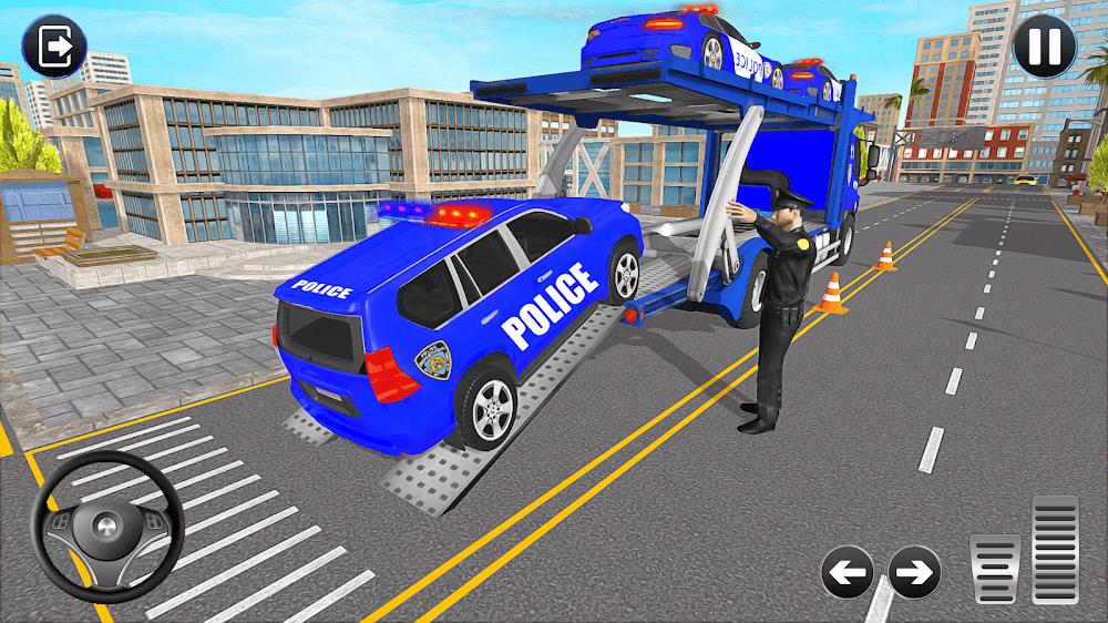 Grand Police Transport Truck  Screenshot 3